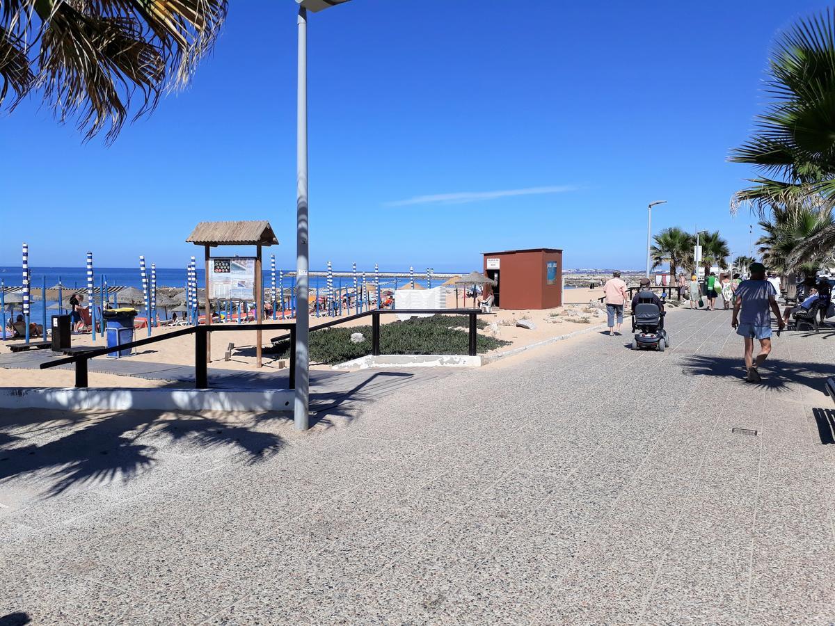 T2 Mira Praia 4- Familiar, 80Mt Praia, Wifi Quarteira Extérieur photo