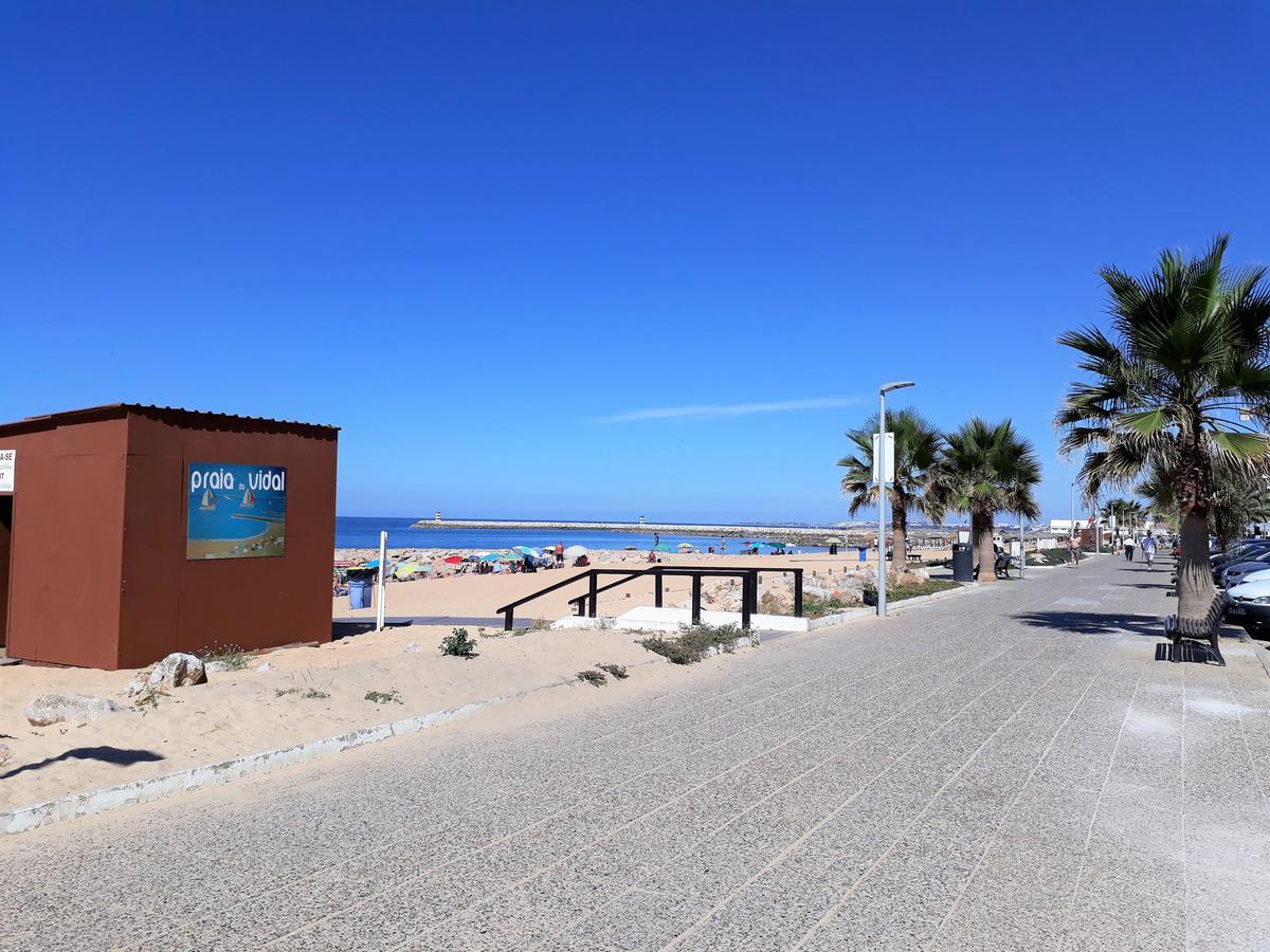 T2 Mira Praia 4- Familiar, 80Mt Praia, Wifi Quarteira Extérieur photo