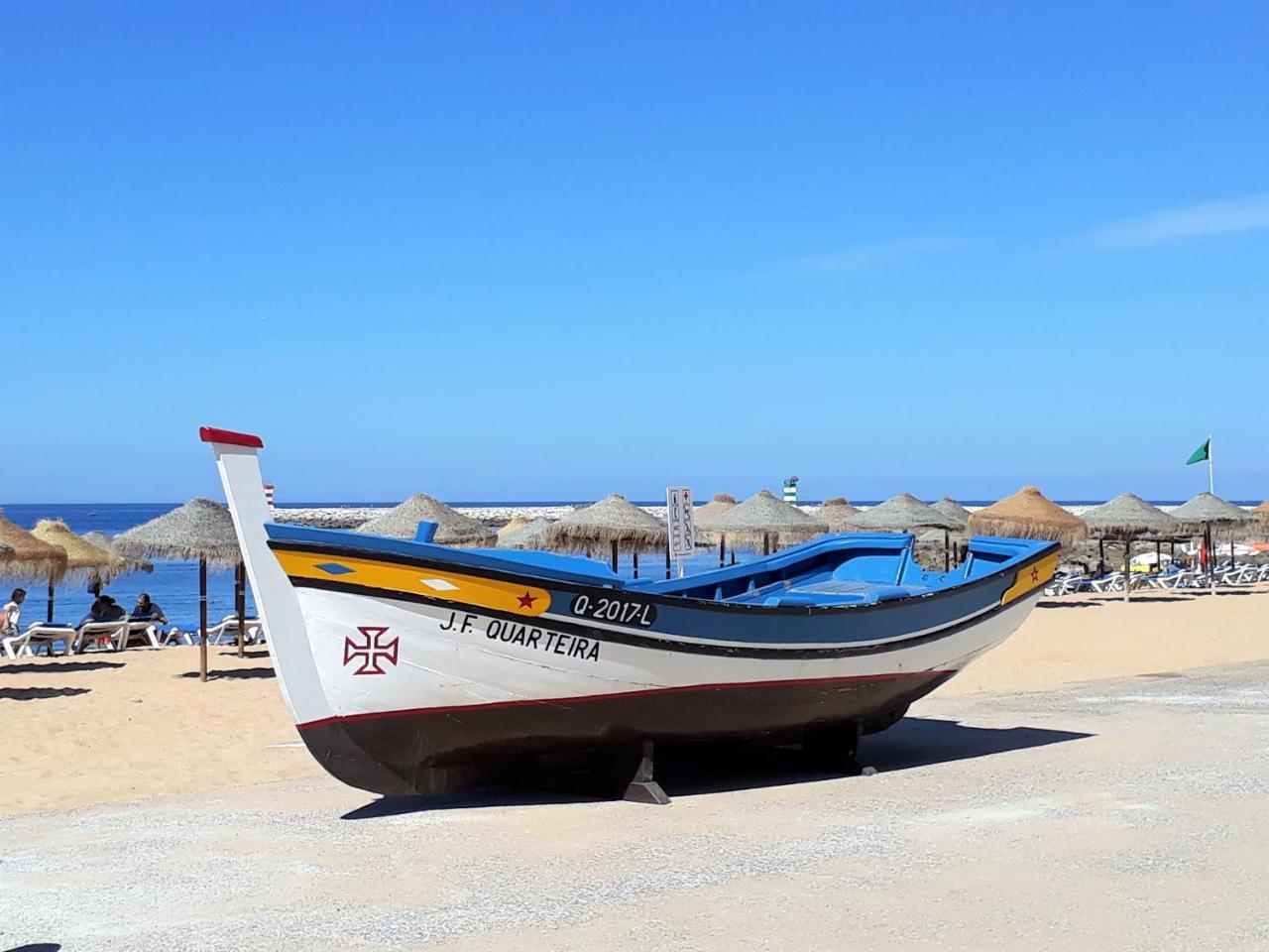 T2 Mira Praia 4- Familiar, 80Mt Praia, Wifi Quarteira Extérieur photo